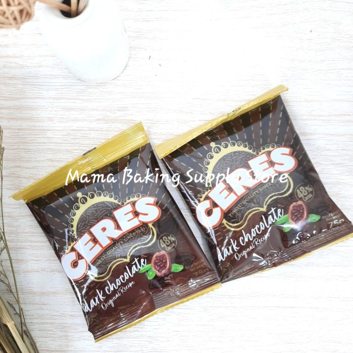 

CERES Dark Chocolate Mesis 48% Cocoa Coklat meses Meises Ceres 75 gr