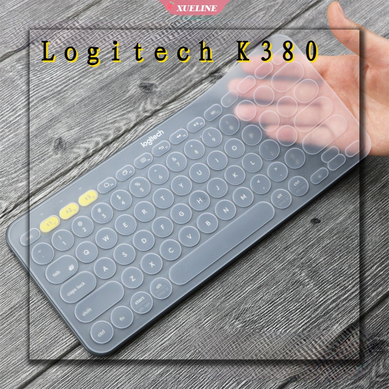 Logitech K380 Pelindung Keyboard Wireless Slim Bahan Silikon Lembut Ukuran ZXL