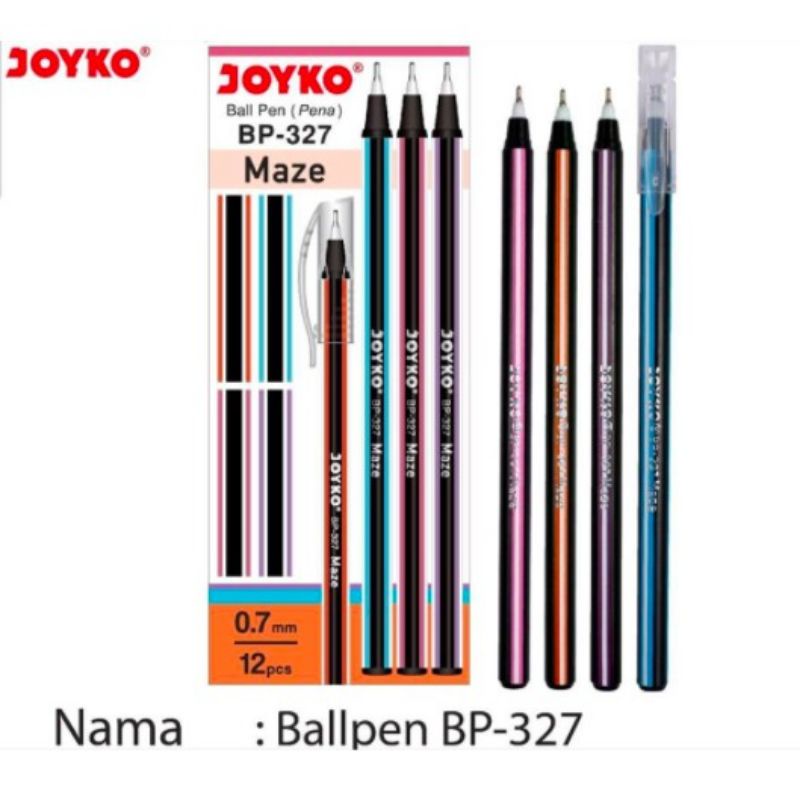 BALL PEN Pulpen pena Joyko BP-327 Maze