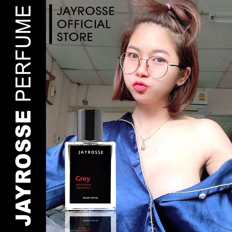 Parfum Jayrosse Grey Parfum Exclusive Paket Hemat Parfum Jayrose Dapat 3 Pcs Parfum pria tahan lama Parfum Pemikat wanita Parfum Grey Joyrosse Parfum pria tahan lama 30ml Parfum Viral Farfum Grey Jayrosse