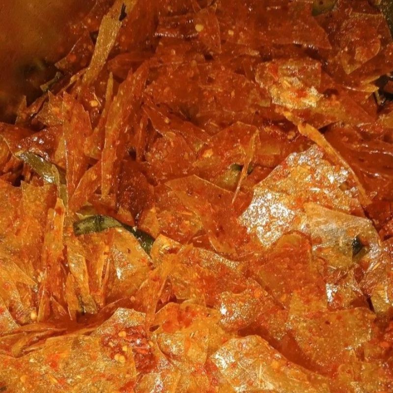 

KERIPIK KACA PEDAS DAUN JERUK RENYAH 250 GRAM