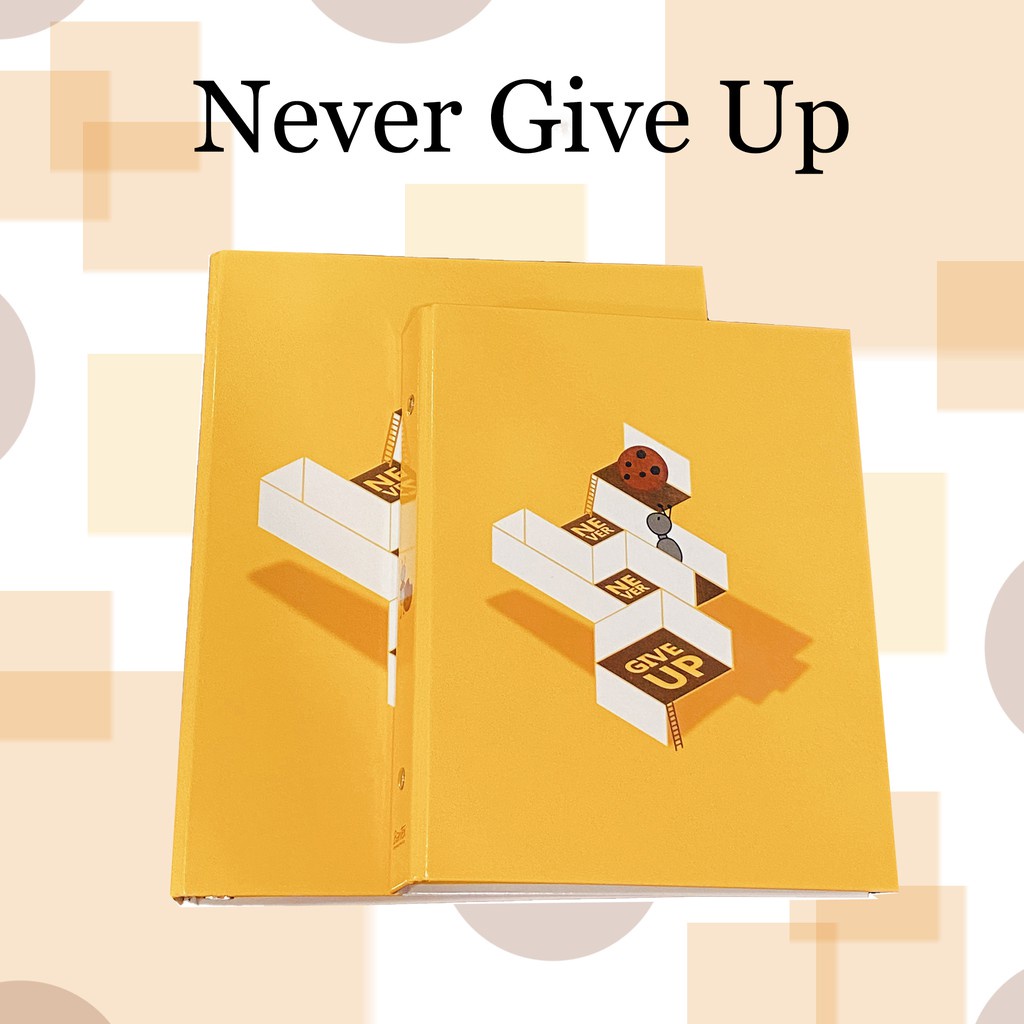 

R2GO - Bantex Multiring Binder A5 / B5 - Never Give Up
