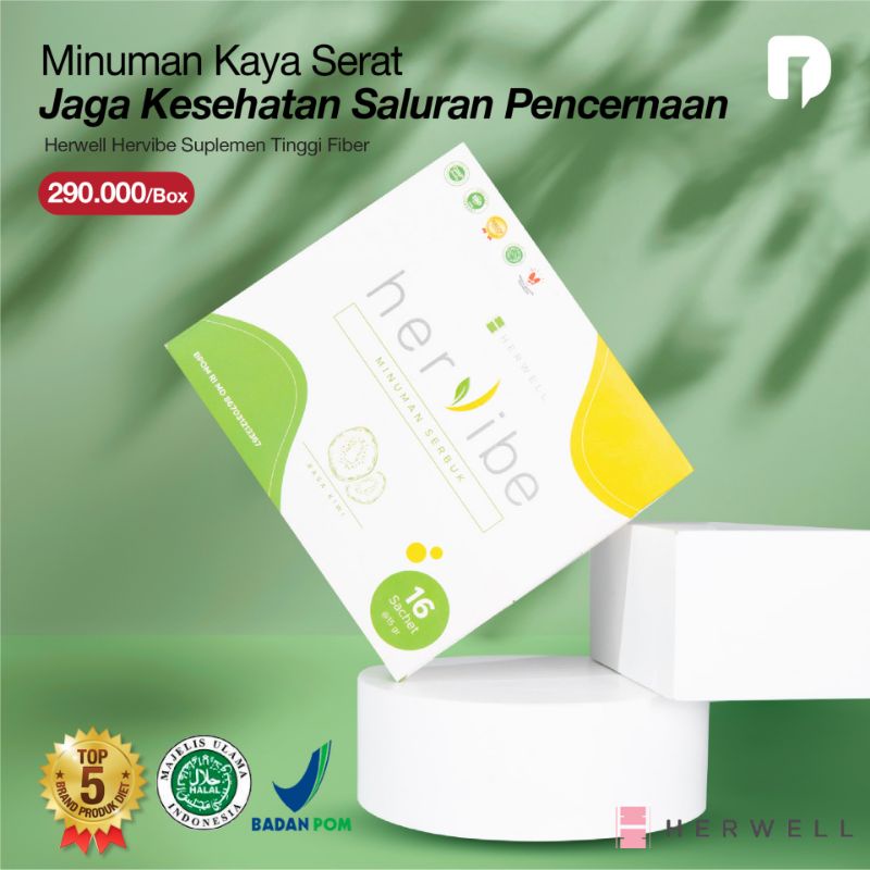 Herwell Hervibe Fiber drink detox slim