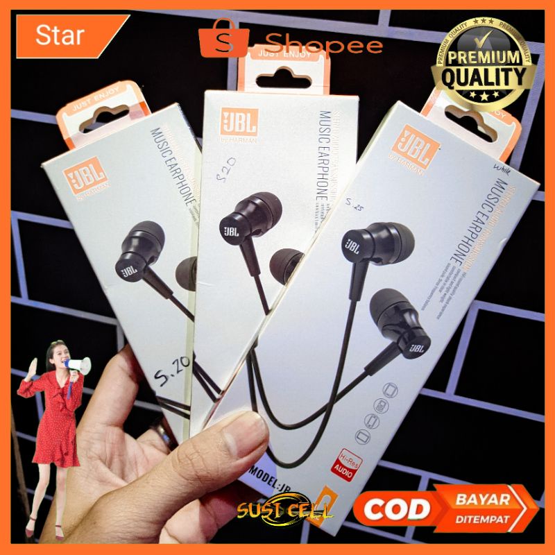 Earphone JBL Model-JB02 Hetset JBL Full bass