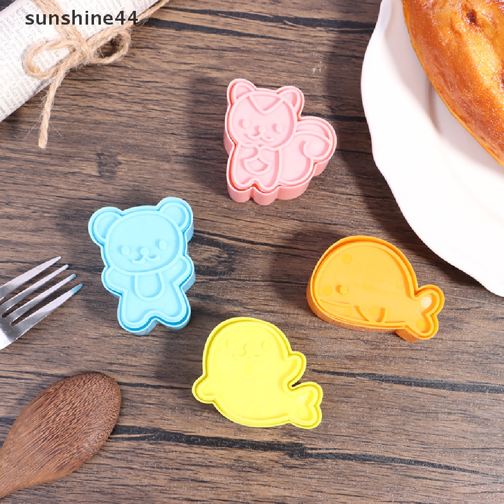 Sunshine 1 Set Cetakan Roti Sandwich / Kue / Coklat DIY