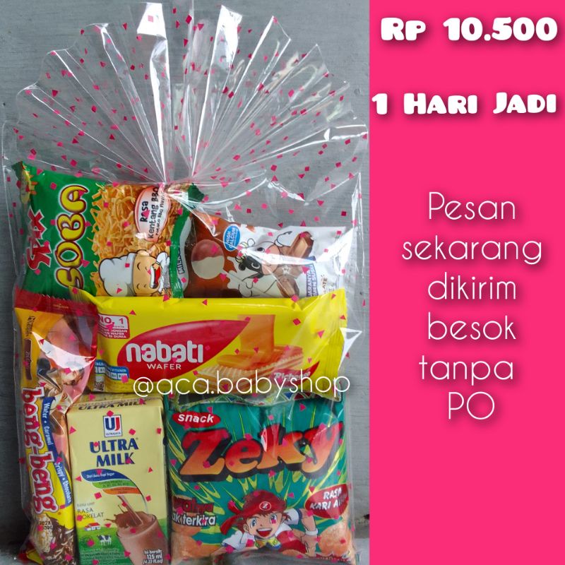 

paket snack ulang tahun/ hampers anak/ hampers lebaran anak