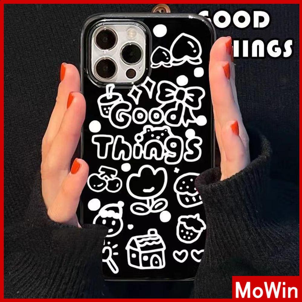 For iPhone 14 Pro Max iPhone Case TPU Soft Case Shiny Black Cartoon Cute Shockproof Protection Camera Compatible For iPhone 13 Pro max 12 Pro Max 11 Pro max xr xs max 7Plus 7 8