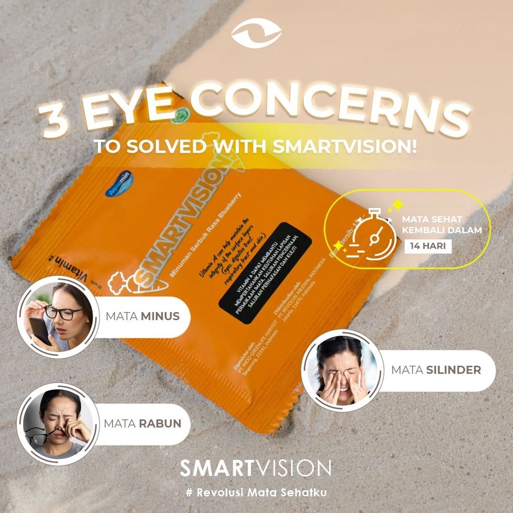 Smart Vision Obat Mata Minus dan Silinder