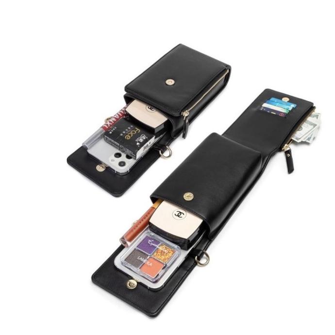 Tas Dompet Hp Wanita Slingbag Kulit Cewek Mini Import Asli