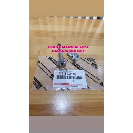 BAUT DISC CALIPER PIN CALIPER CALYA SIGRA ORIGINAL + PIN 47715-BZ170