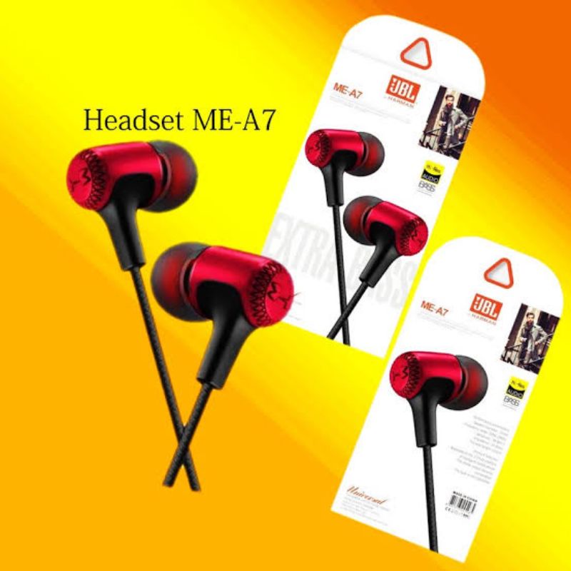 Headset JBL ME A7 Super Bas Handsfree Earphone