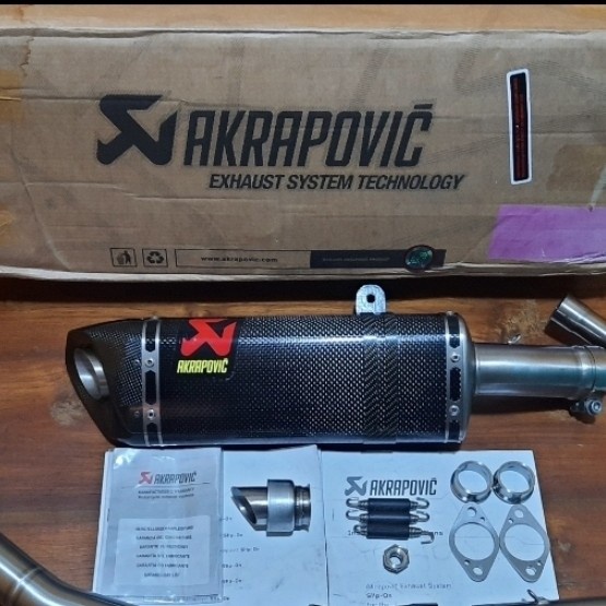 {ElvinaStore} Akrapovic Slovenia Original Murah
