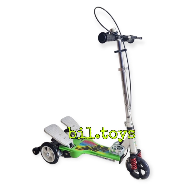 Scooter Injak 2 pedal RMB Happy Alloy lampu dan Music Skuter injak anak dua pedal exotic anak dan dewasa