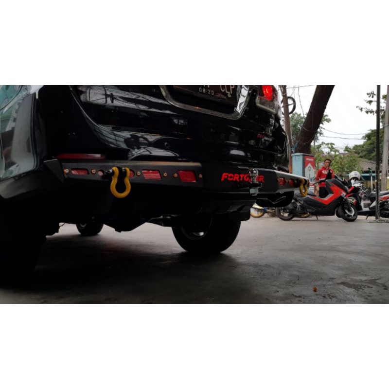 Towing Belakang Fortuner Lama 2012 2014 model Overland Besi Bumper Belakang Fortuner Lama 2012 2014 