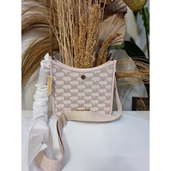 new mk briley small mess xbody powder blush original authentic