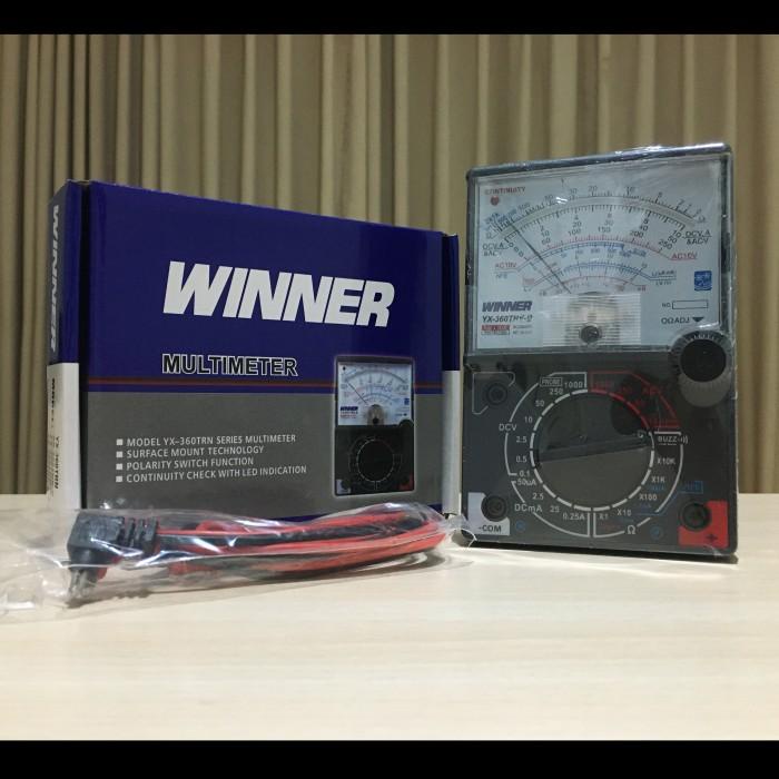 Arus Multimeter Analog Tester Winner Yx-360Trn