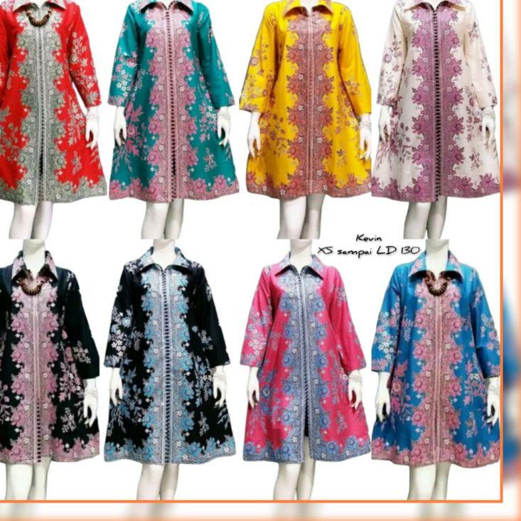 [PRODUK S9NSY] Jumbo Shinta / ATASAN BLOUSE WANITA BIG SIZE JUMBO LD 130cm-Baju Atasan Batik Pink Ha