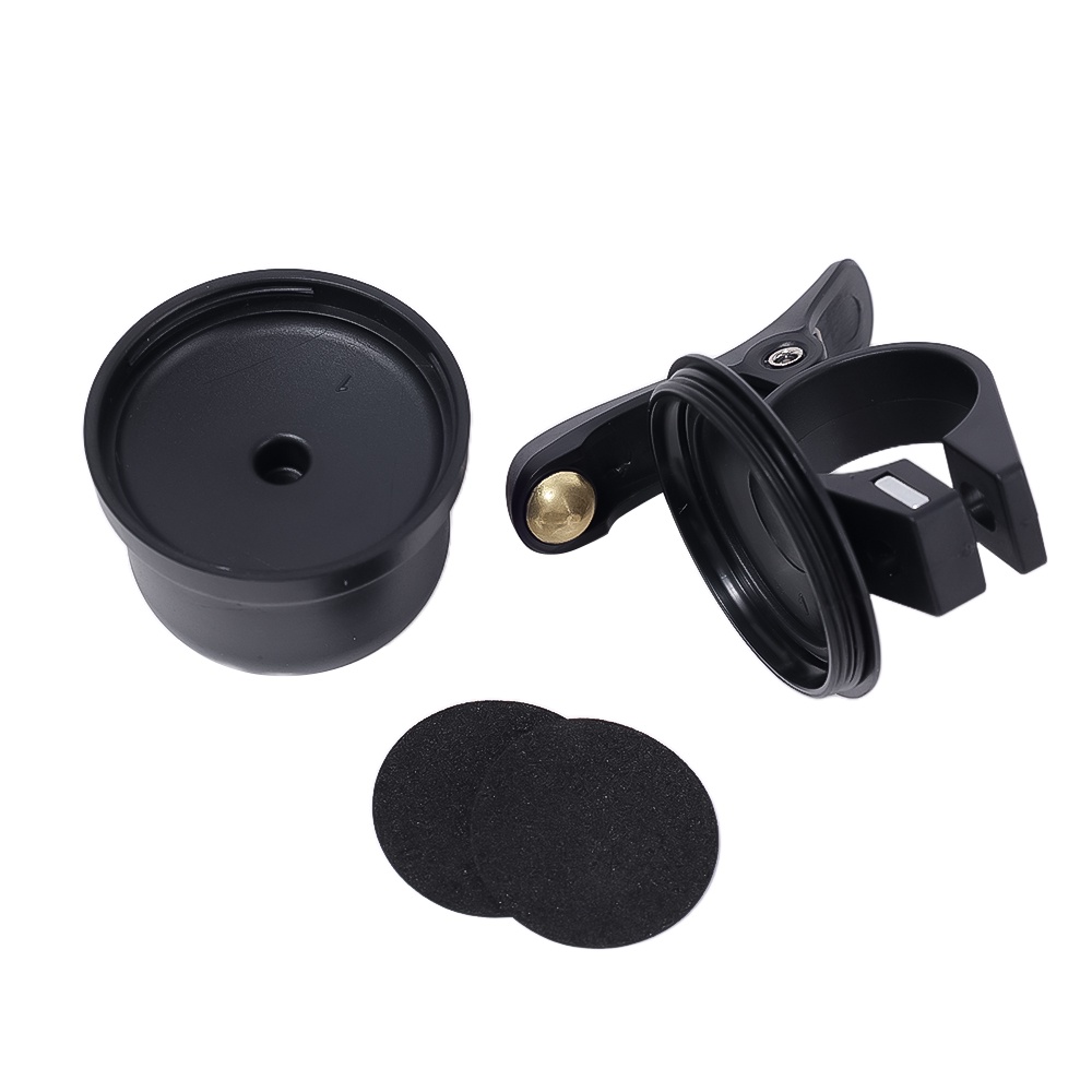 1 Set Bracket Bel Sepeda Bahan Tembaga Alloy Anti Air / Maling Portable
