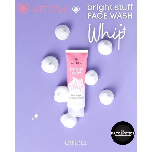 EMINA Bright Stuff Whip Face Wash 50ml