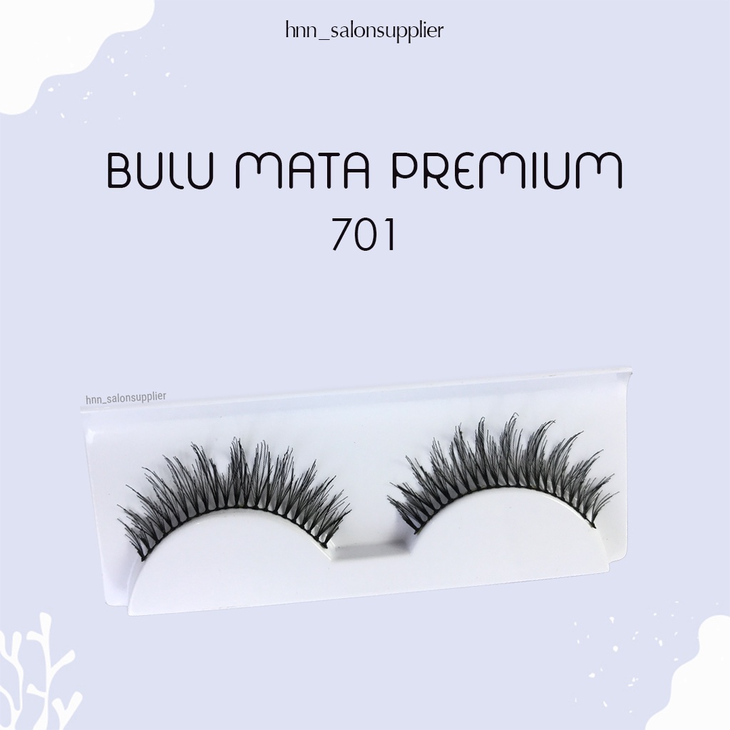 701 Bulu Mata Palsu Handmade Fake Eyelash Eye Lashes Lash Artifivial Belle Eyelashes