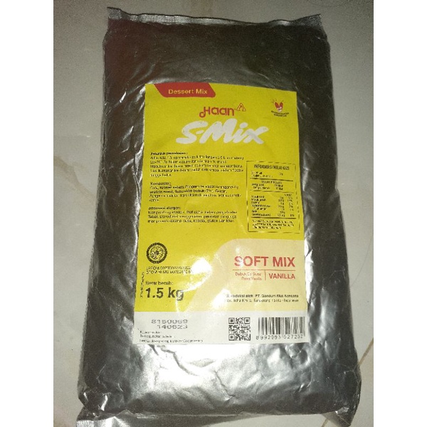 

Haan Soft Mix rasa Vanila 1,5 kg