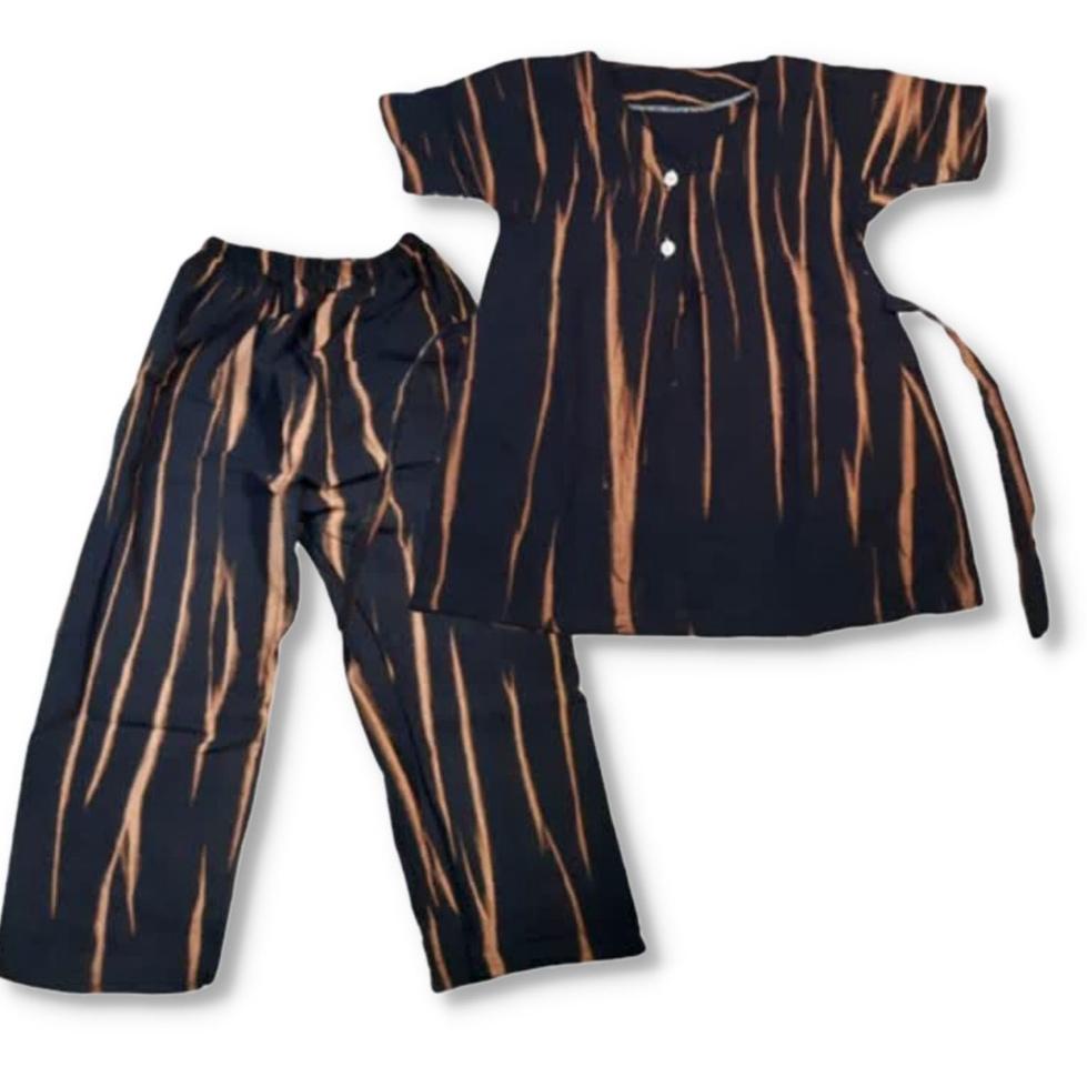 ㊫ Setelan Anak Perempuan Baju Celana Panjang Tie Dye Rayon Usia 2 3 4 Tahun Cod Zahara.fashion HOT S