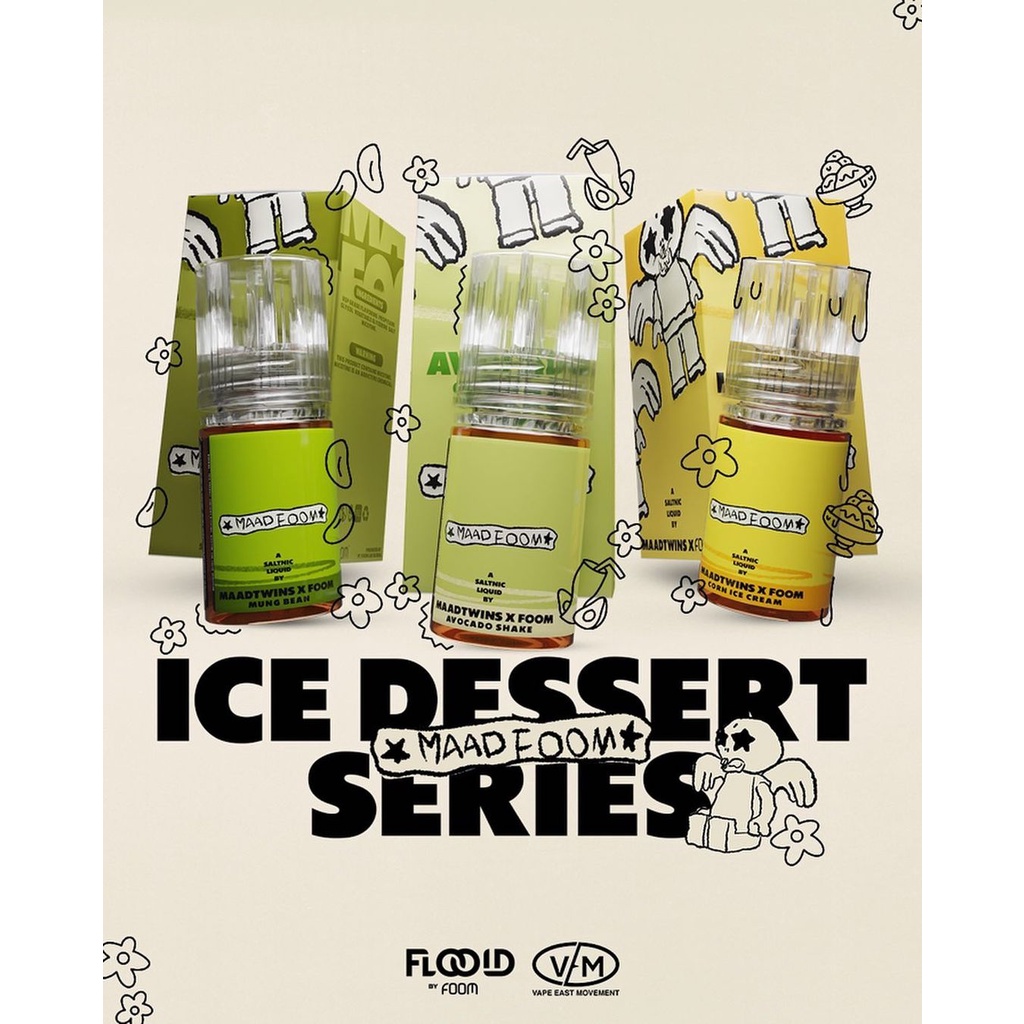 MAADFOOM Ice Dessert Series 30ML