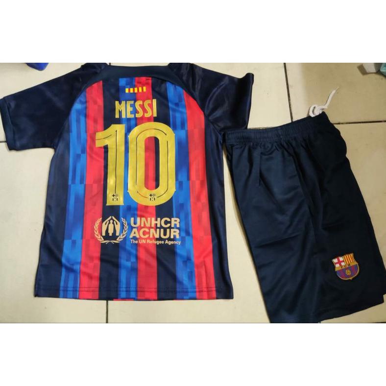 JERSEY BAJU BOLA ANAK BARCA BARCELONA HOME KIDS 2022/2023 GRADE ORI TERLARISS...,,,,,