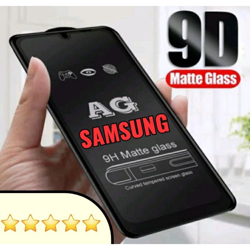 Tempered Glass AG Matte Samsung A02 A02S A03 A03S A04 A04E A04S A10 A10S A12 A13 A20 A20S A23 A30 A30S A31 A33 A50 A50S A70 A70S M01S M12 M20 M20S M21 M21S M22 M30 M31 M32 / M33 5G / A32 4G / A32 5G / A22 4G / A22 5G / A04 CORE / A03 CORE