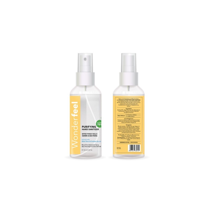 ✨ AKU MURAH ✨ Wonderfeel Purifying Hand Sanitizer 60ml ORIGINAL