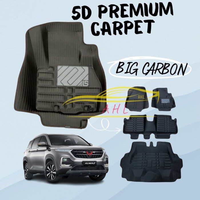Karpet 5D Premium Mobil Wuling Almaz / Wuling Almaz Rs