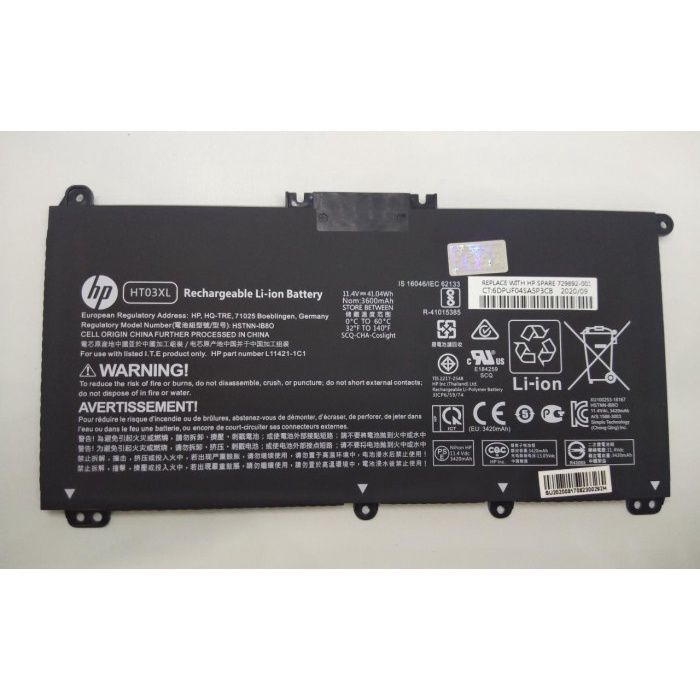 Baterai HP 250 G7 255 G7 HT03XL HSTNN-LB8L