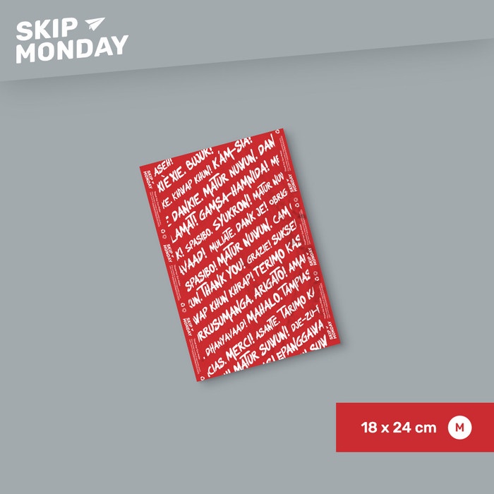 

Bergaransi Skipmonday Eco-Mailer Polymailer 18X24 Cm | Plastik Kemasan Olshop Berkualitas