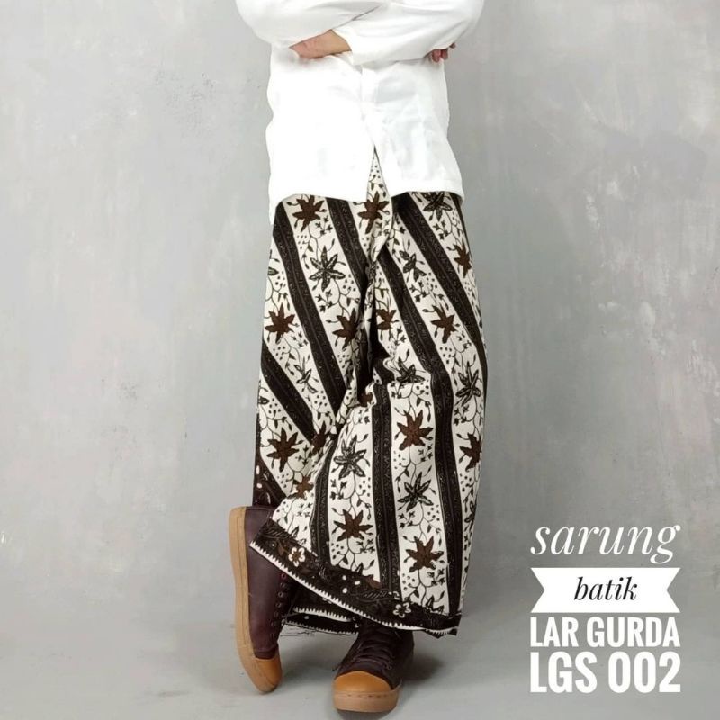 BLEDAG SERIES BEST SELLER MOTIF GRINSING SARUNG BATIK TRADISIONAL LAR GURDA EKSLUSIF ORI AM203