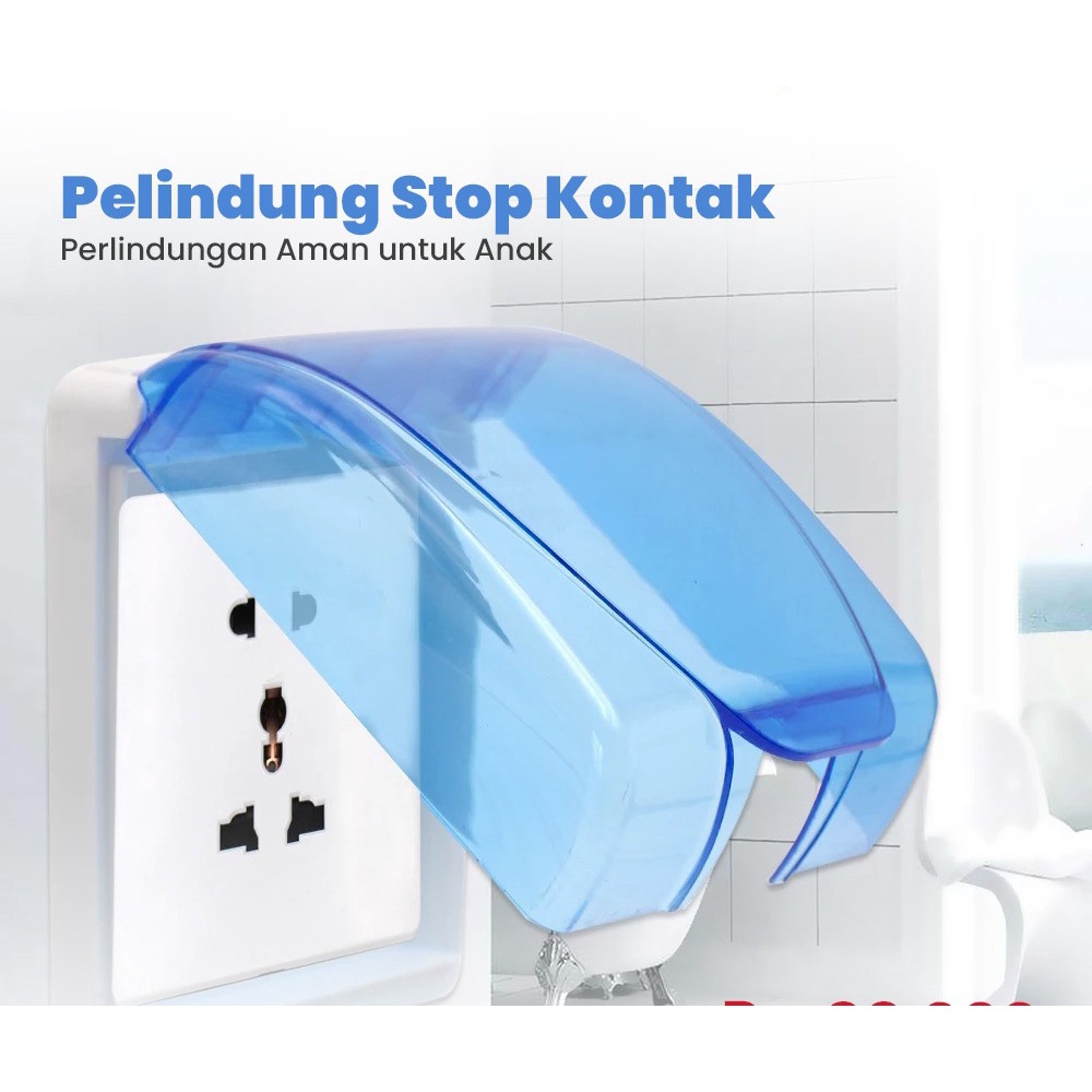 Tutup Pengaman Stop Kontak / Penutup Stop Kontak Colokan Listrik / Cover Stop Kontak Saklar Steker Dinding