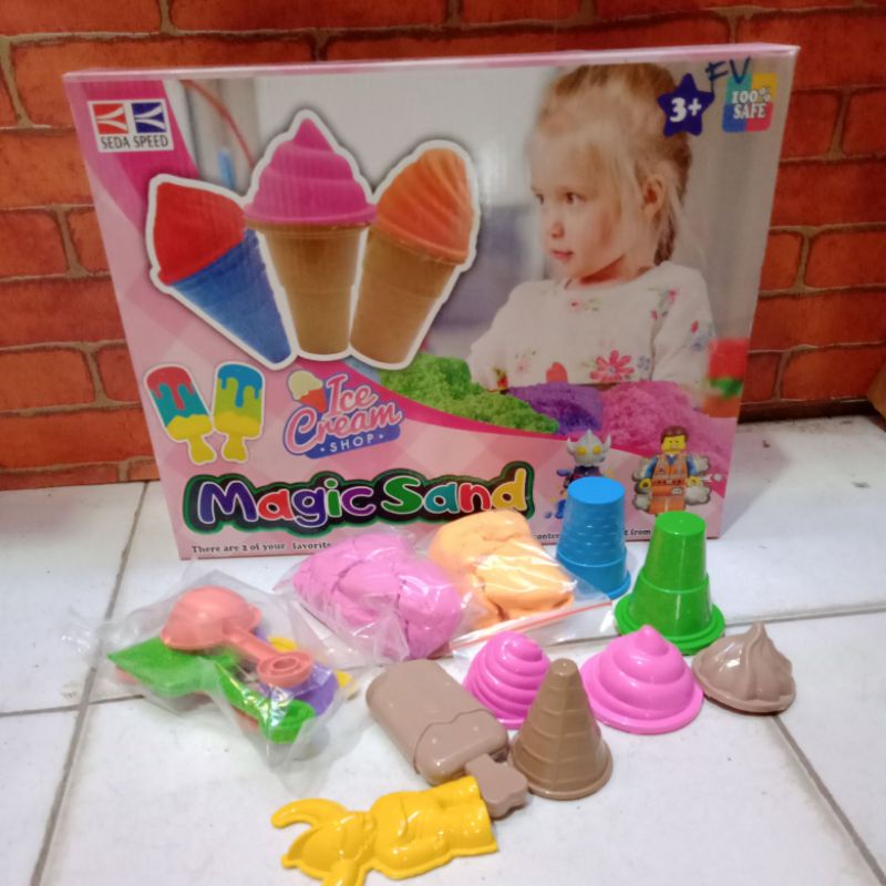 Mainan Pasir Magic Anak Pasir warna