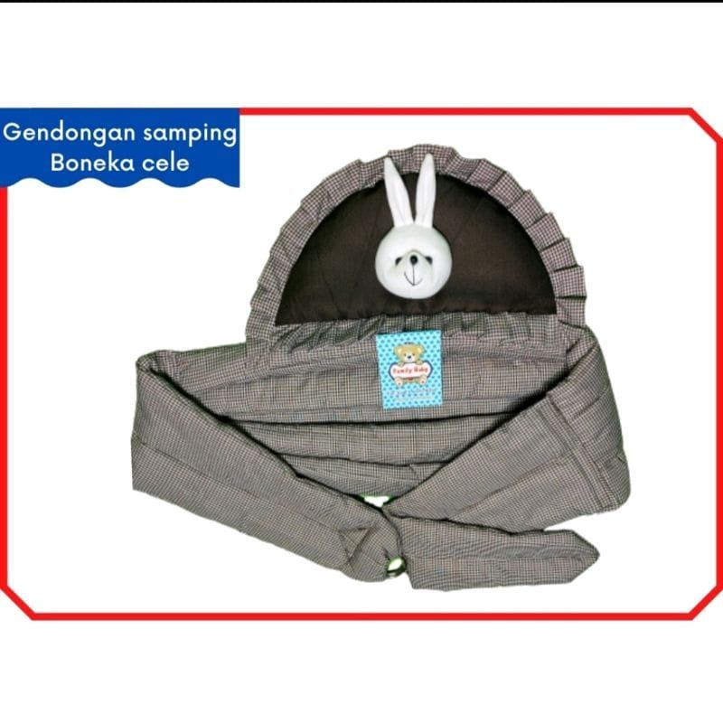 Gendongan bayi/gendongan samping topi boneka