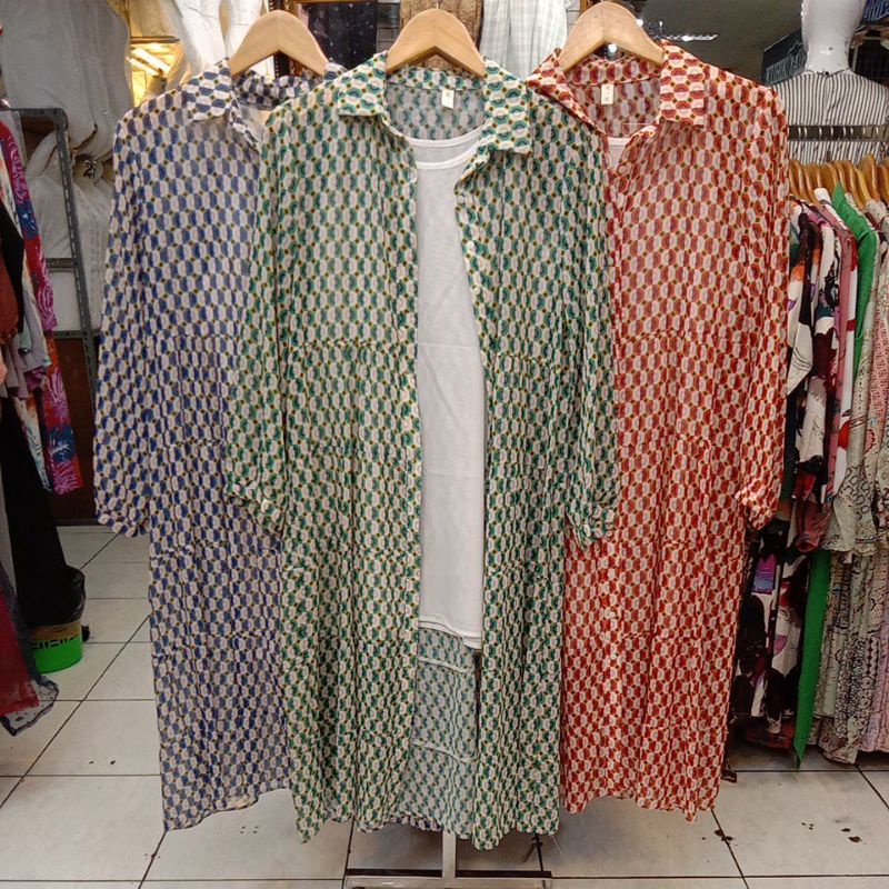 OBRAL Long tunik bangkok free inner