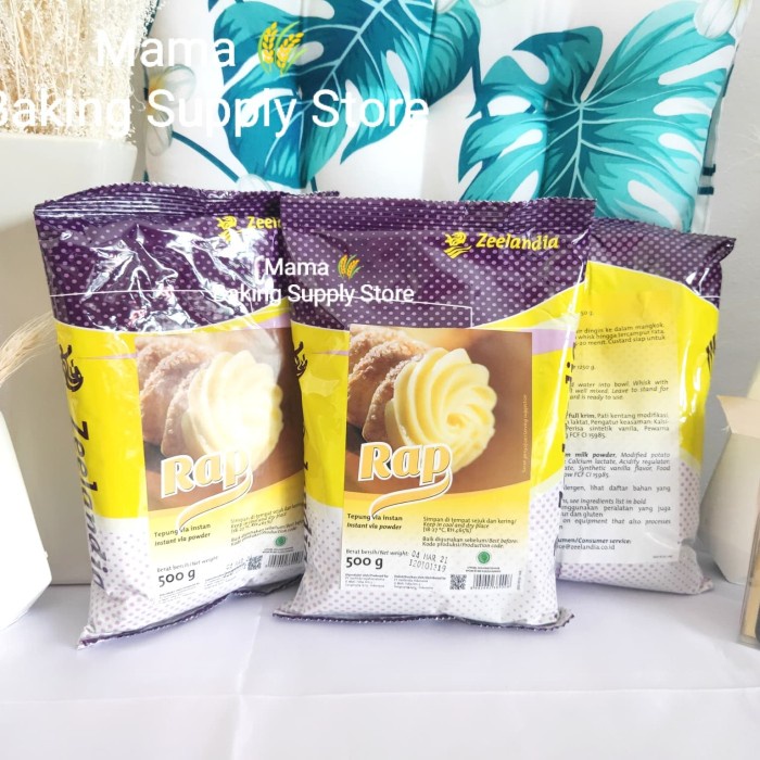 

ORIGINAL MURAH ZEELANDIA RAP Tepung Custard Powder Vla Instant Instan 500 gr