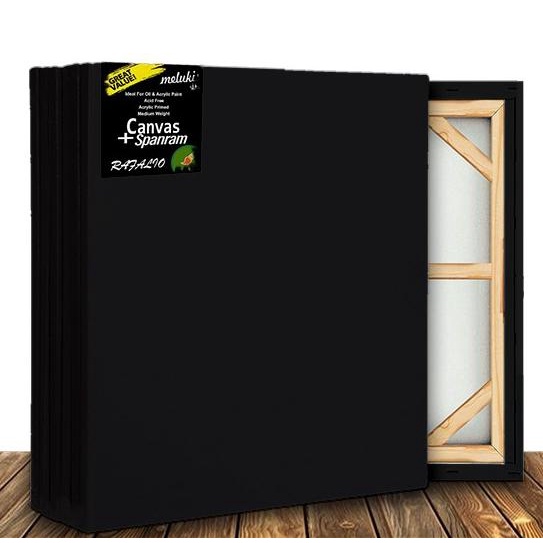 

Kanvas Lukis Hitam plus Spanram 150x140 cm Canvas 150x140cm by Ravalio