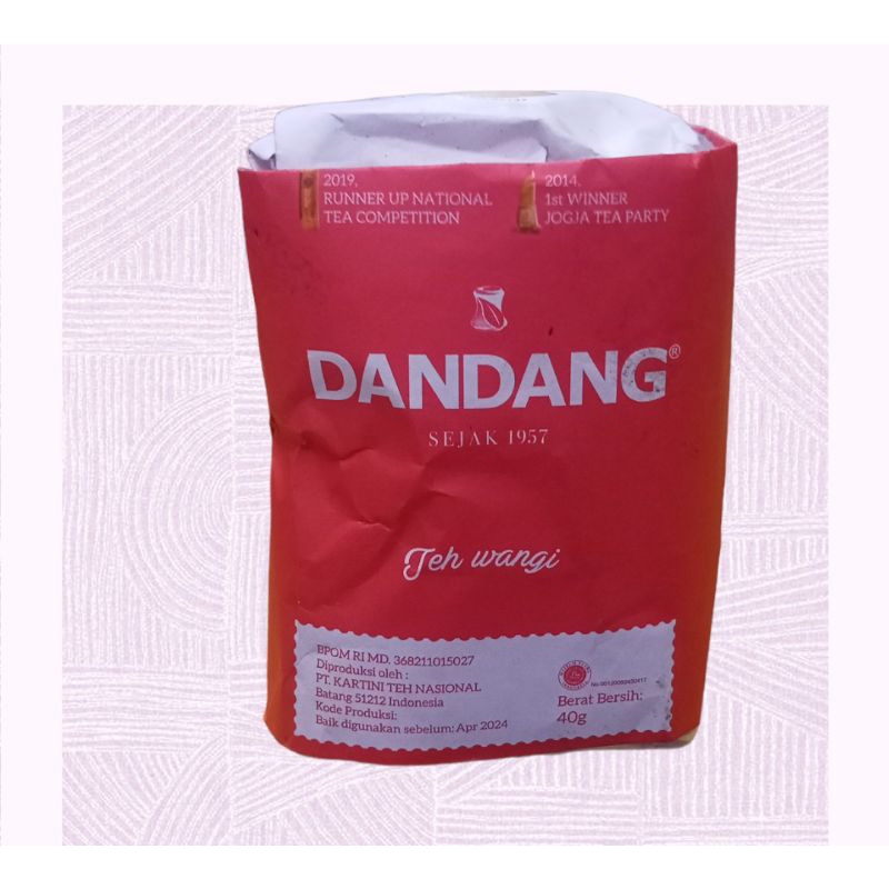 

Teh cap dandang merah 40gr