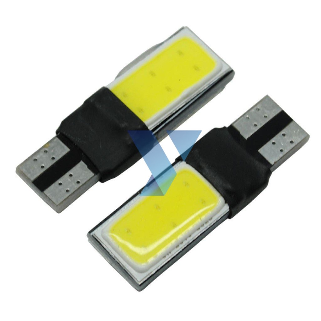 YADE Lampu Parkir Mobil LED Canbus T10 194 501 W5W SMD COB 2 PCS ( Al-Yusi )