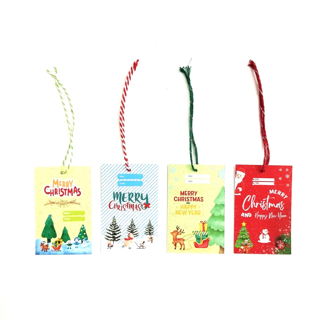 

Hang Tag Label Natal / Christmas / Packaging Hampers Natal