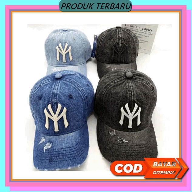 Topi Distro Baseball Korea Kpop Logo Smile Trendy Anak Muda Cewek Cowok Peta Indonesia Merah Putih C