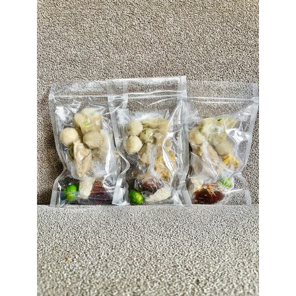 Paket Baso Urat Aci Acid khas Garut