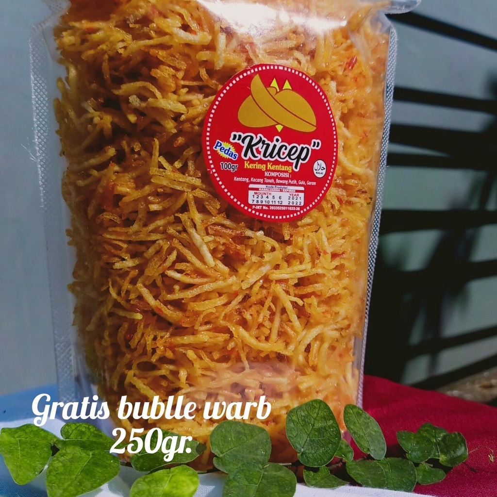 

kentang mustofa kering special (kricep) 250gr