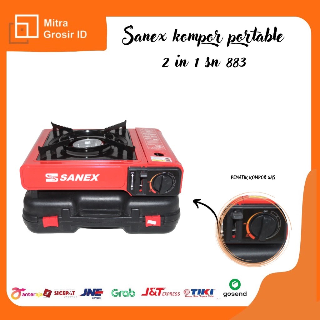 SANEX KOMPOR PORTABLE 2 IN 1 SN-883