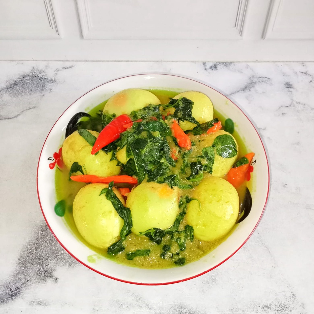 

Telur Kuning Masak Kemangi