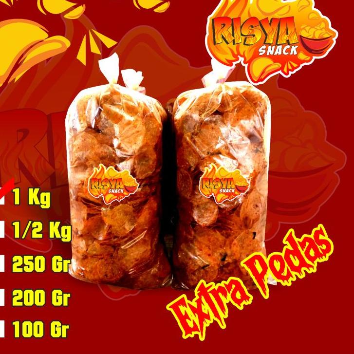 

Banting harga--Keripik kaca 1kg/Extra Pedas Daun Jeruk