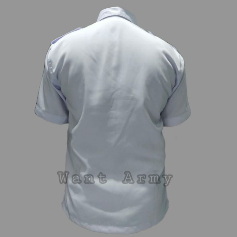 Kemeja Pns Tebal Twist/Kemeja Pdh Putih/Baju Putih Pns